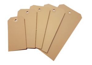 AnhÀnge-Etiketten - KartonanhÀnger