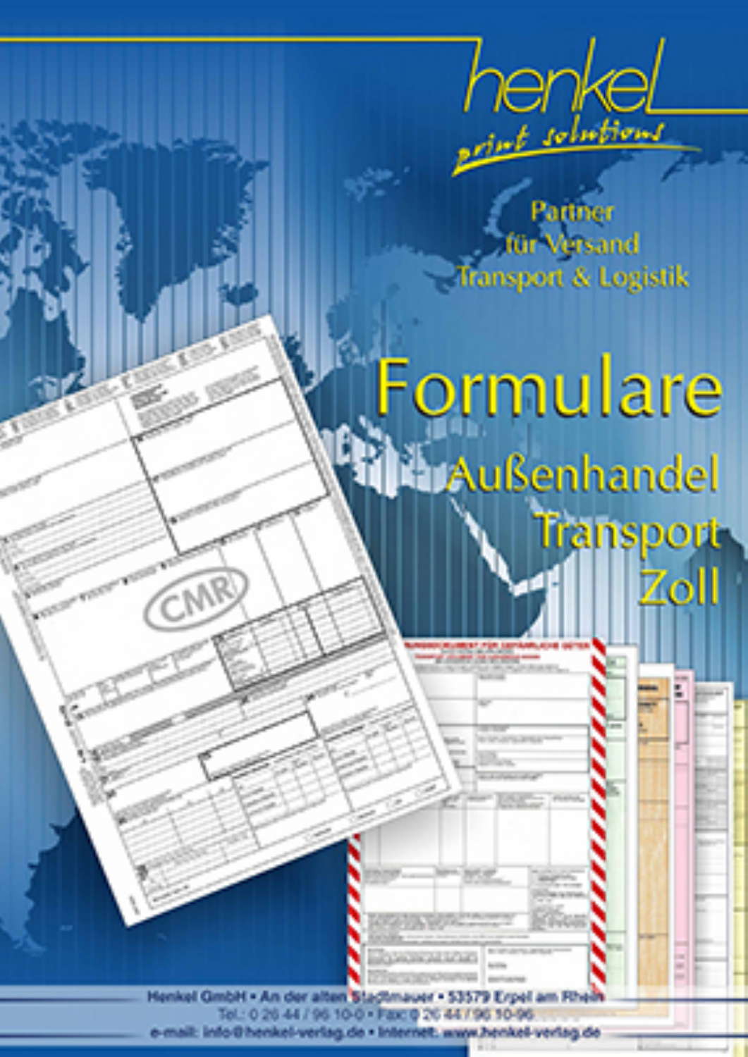 Formulare für Außenhandel, Transport & Zoll